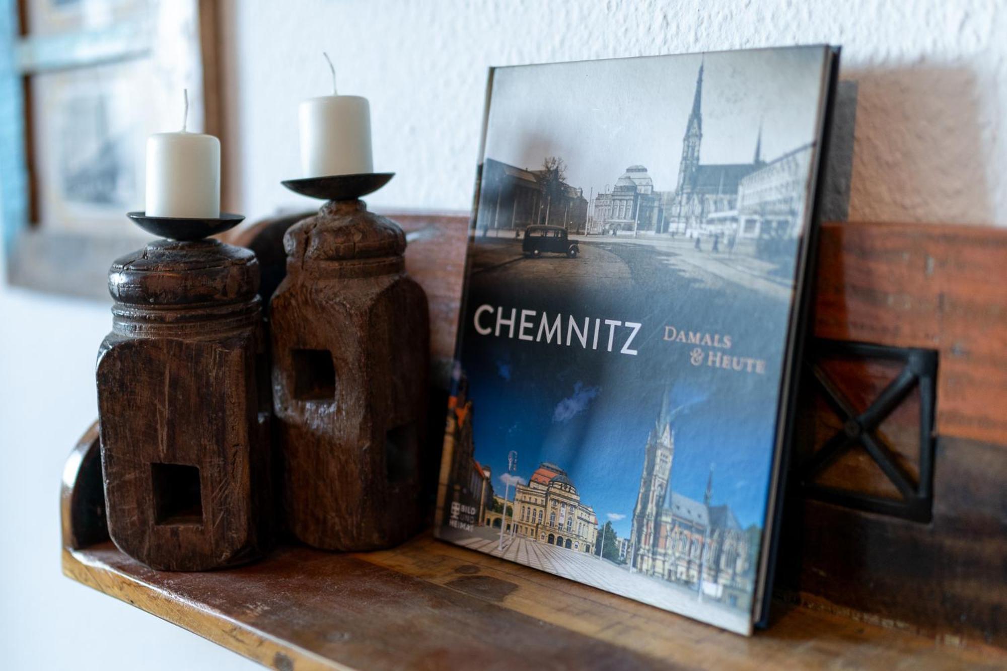 Schlossberg-Domizil Mit Weitblick - Arbeitsplatz, Balkon, Netflix, Badewanne & Yogamatte Chemnitz Ngoại thất bức ảnh
