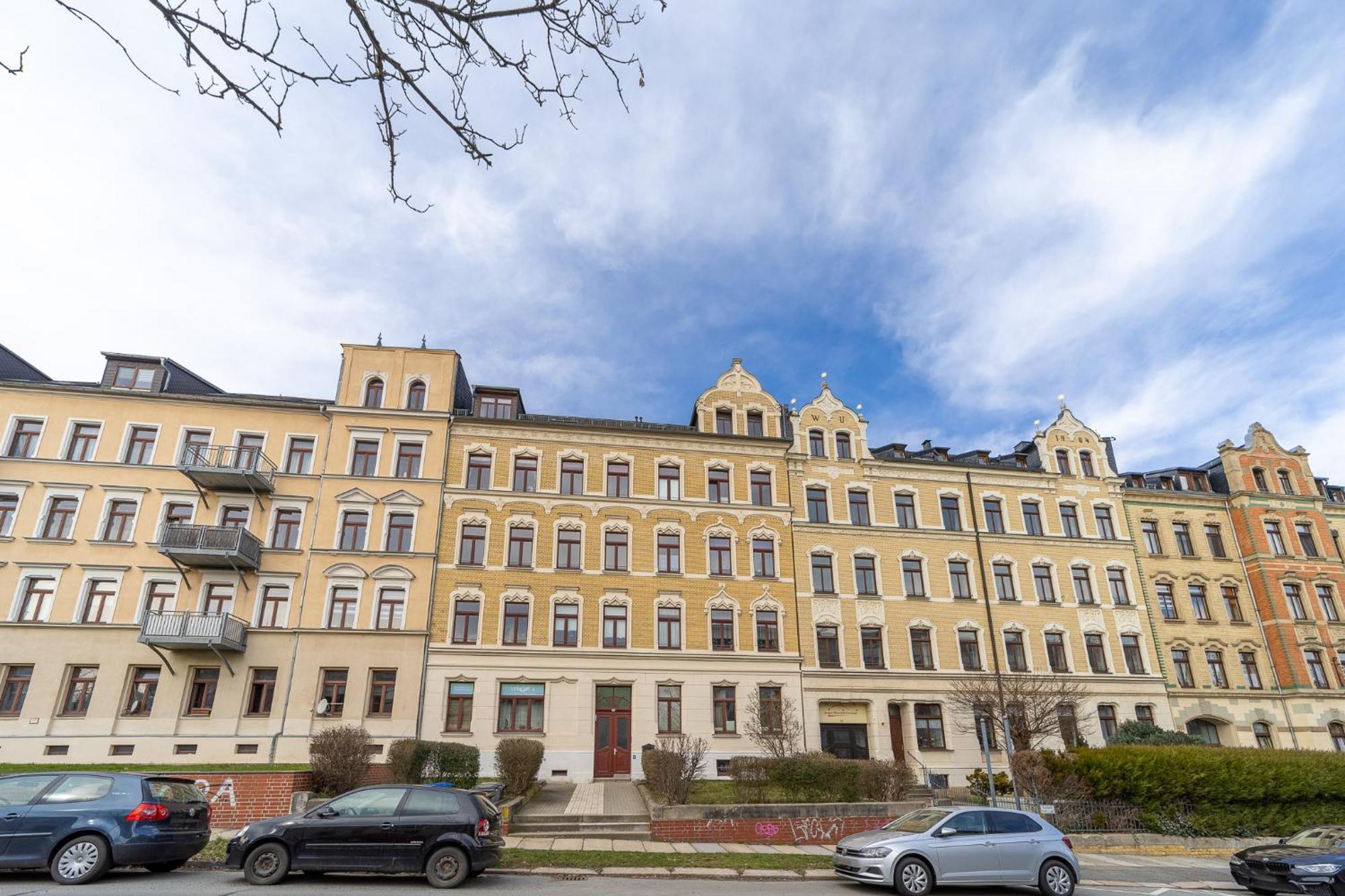 Schlossberg-Domizil Mit Weitblick - Arbeitsplatz, Balkon, Netflix, Badewanne & Yogamatte Chemnitz Ngoại thất bức ảnh